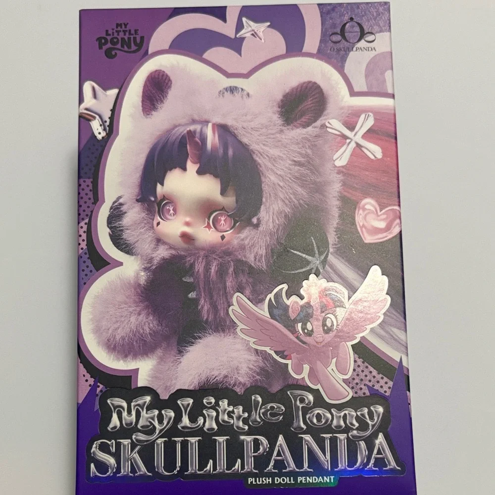 POP MART SKULLPANDA My Little Pony Plush Pendant - Fluttershy - Picture 3 of 5